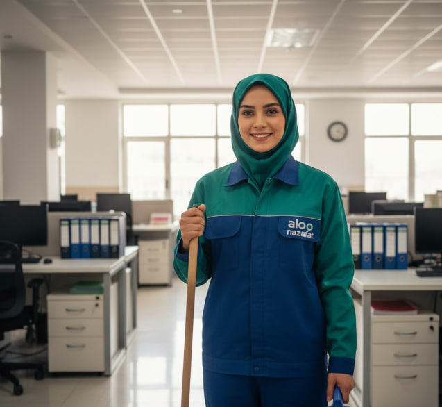 الوو نظافت ،‌ نظافت شرکت