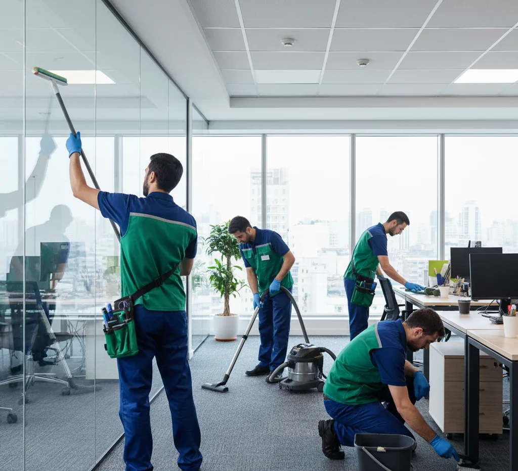 نظافت حرفه‌ای منزل و محل کار